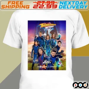Official First Poster For The Thundermans Return Releasing On Paramount On March 7 Shirt