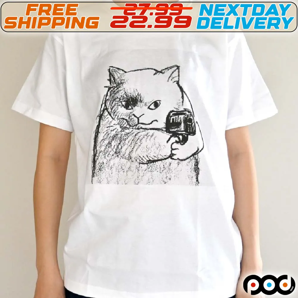Gun Kitty Funny Cat Shirt