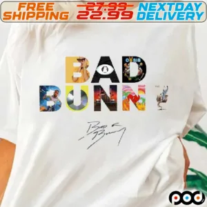 Bad Bunny Meistgesuchtes Tour Signature Shirt