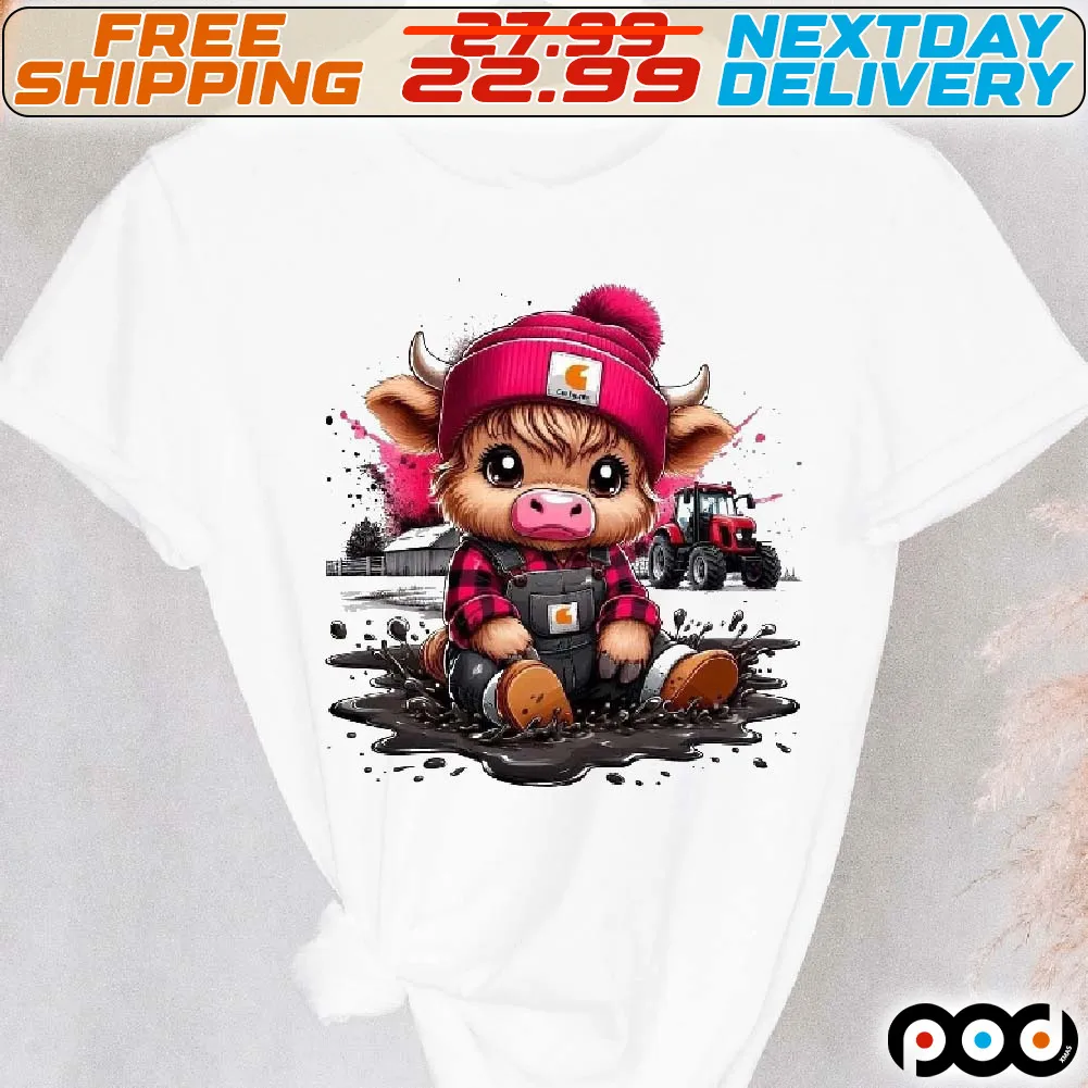 Boujee Heifer Highland Cow Shirt