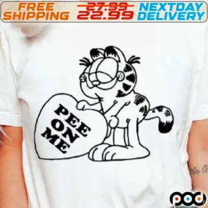 Garfield Pee On Me Funny Shirt