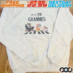 Bluey Here Come The Grannies Shirt