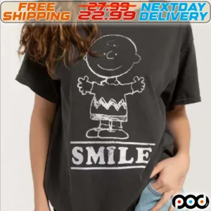 Charlie Brown Peanuts Smile Shirt