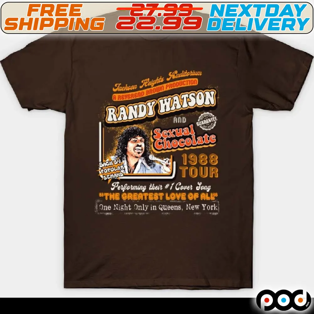 Randy Watson Sexual Chocolate Concert Poster Shirt