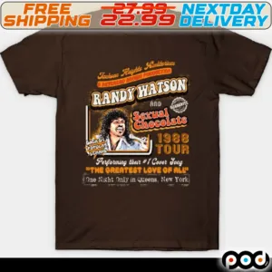 Randy Watson Sexual Chocolate Concert Poster Shirt