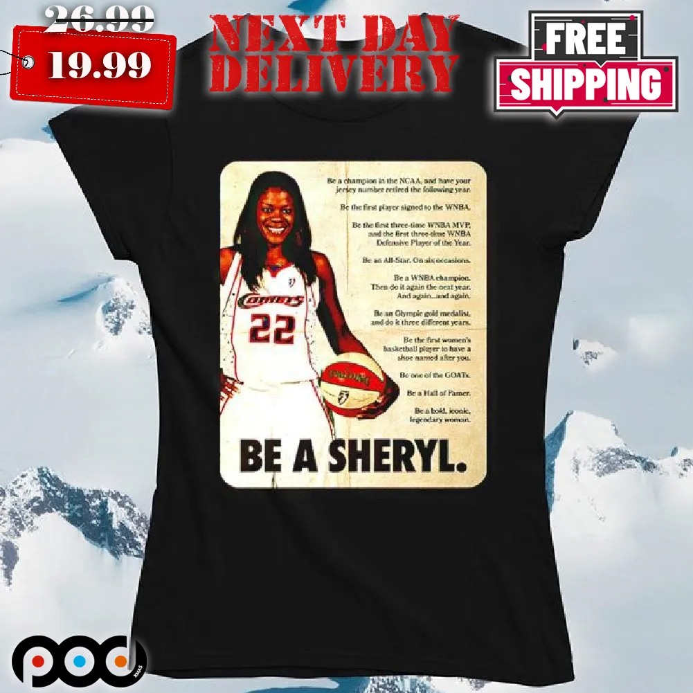 Sheryl Crow Wearing Don't Be Sheryl Shirt