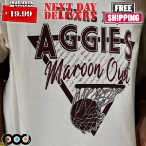 Texas A&m Aggies Maroon Outs Shirt