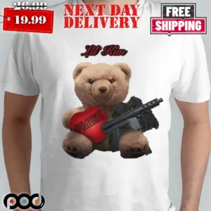 Mine Teddy With Guns Shirt