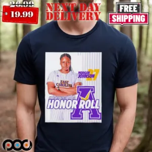 Morgan Johnson American Athletic Conference Honor Roll Posters Shirt