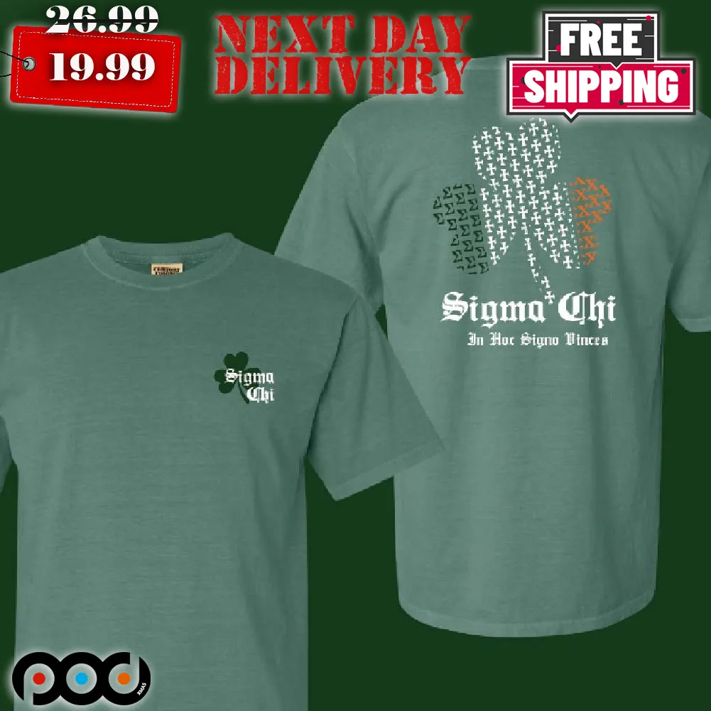 Sigma Chi St.Pattys Day Shirt