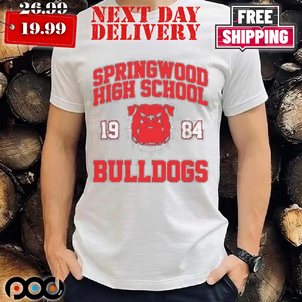 Springwood High School Bulldog Shirt