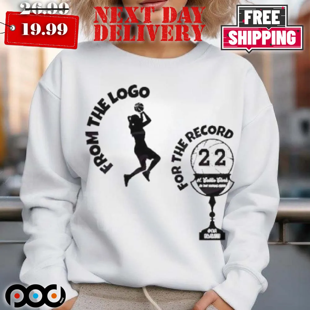 The Logo For The Record 22 Caitlin Clarks Shirt