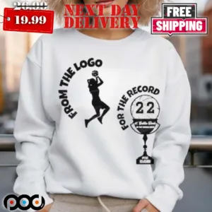 The Logo For The Record 22 Caitlin Clarks Shirt