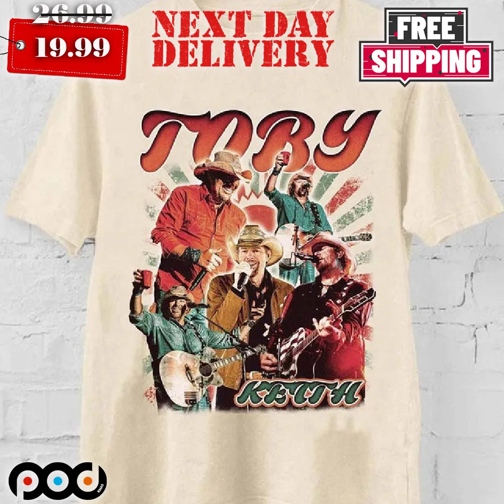 Toby Keith Vintage Music Country Shirt