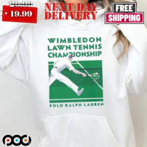Wimbledon Lawn Tennis Championship Polo Ralph Laurens Shirt