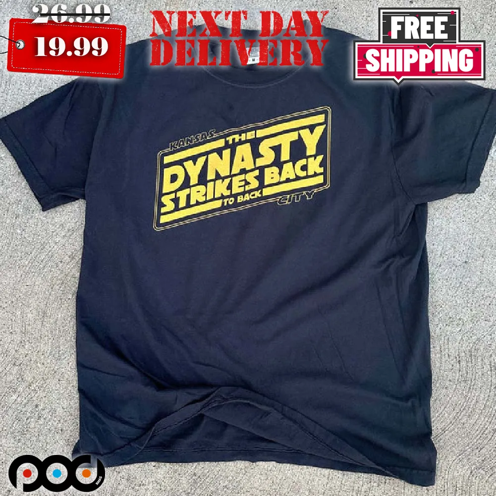 Kansas City Chiefs The Dynasty Strike Back To Back Shirt