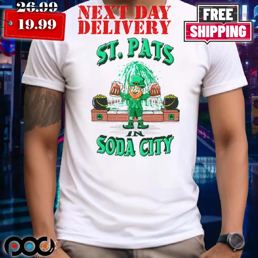 Leprechaun St. Pats In Soda City Shirt
