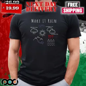 Make It Rain Precipitation Evaporation Condensations Shirt