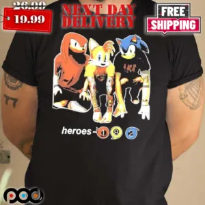 Sonic Hedgehog Heroes 1Eight2 Shirt