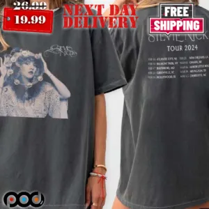 Stevie Nicks Tour Live In 2024 Concert Shirt