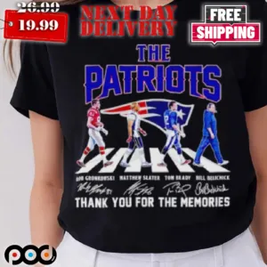 The Patriots Abbey Road Thank You For The Memories Shirt