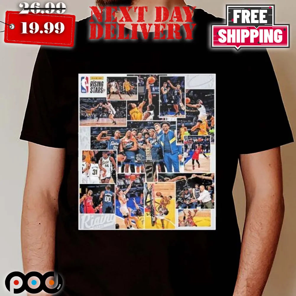 The Young Stars Showed Out At NBA Panini Rising Stars Shirt