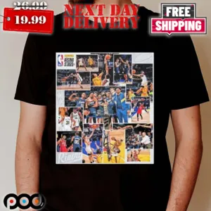 The Young Stars Showed Out At NBA Panini Rising Stars Shirt