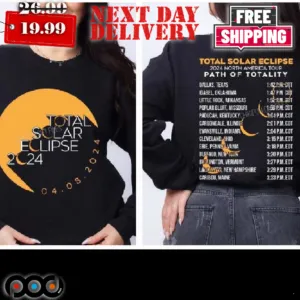 Total Solar Eclipse April 2024 Shirt