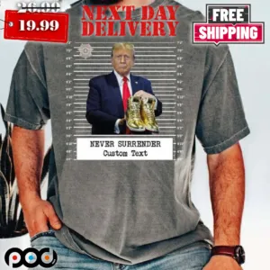 Trump Sneakers Never Surrender Shirt