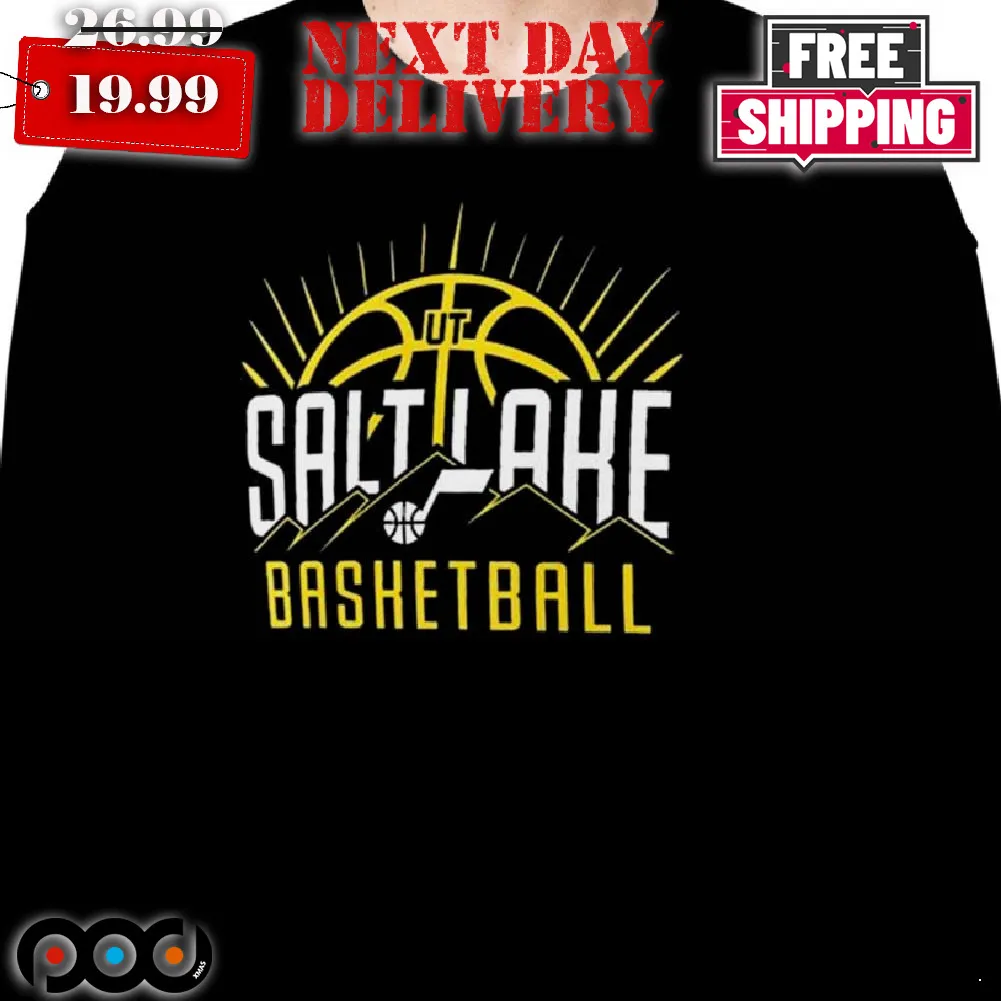 Utah Jazz Salt Lake Basketball Half Court Offenses Shirt