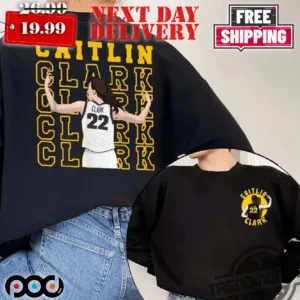 Caitlin Clark 22 Baseketball Player Shirt