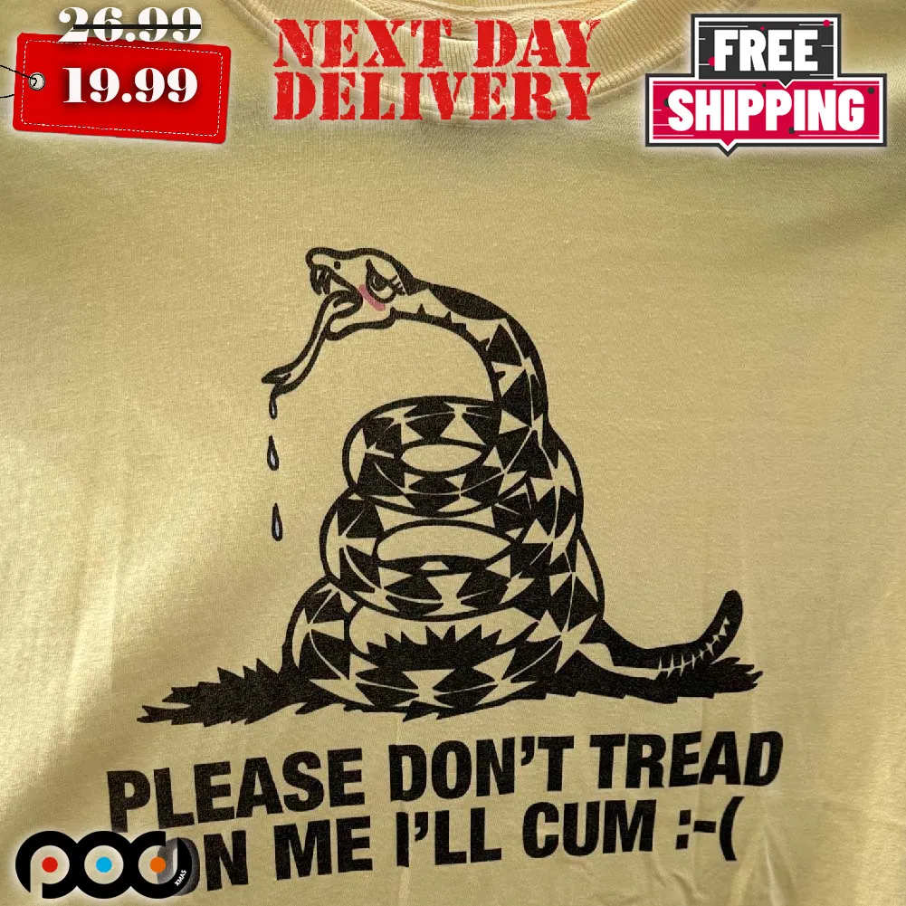 Gadsden Flag Don't Tread On Me Shirt