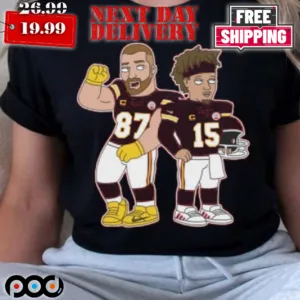 Mahomes Kelce Football Guys KC Shirt