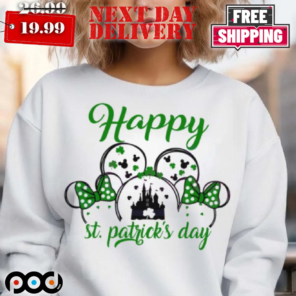 Mickey Patricks Day Shirt