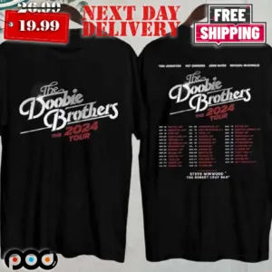 The Doobie Brothers 2024 Tour Shirt