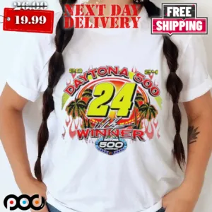 William Byron 2024 Daytona 500 Winners Signature Shirt