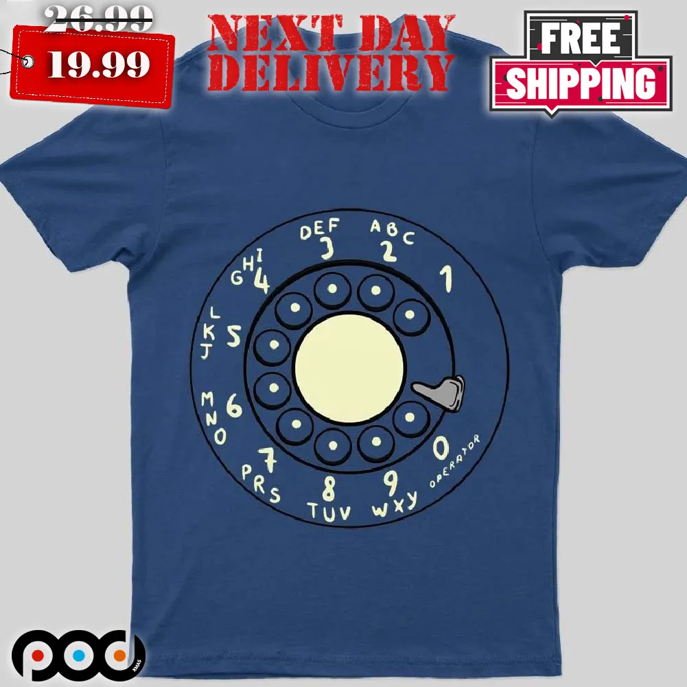 Rotary Dial Vintage Nerd Shirt