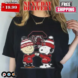 Snoopy And Charlie Brown South Carolina Gamecocks Go Gamecocks shirt