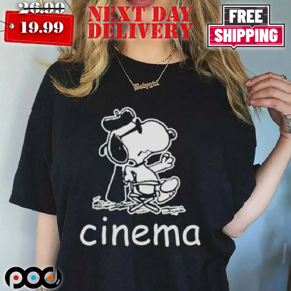 Snoopy Summer Cinema Shirt