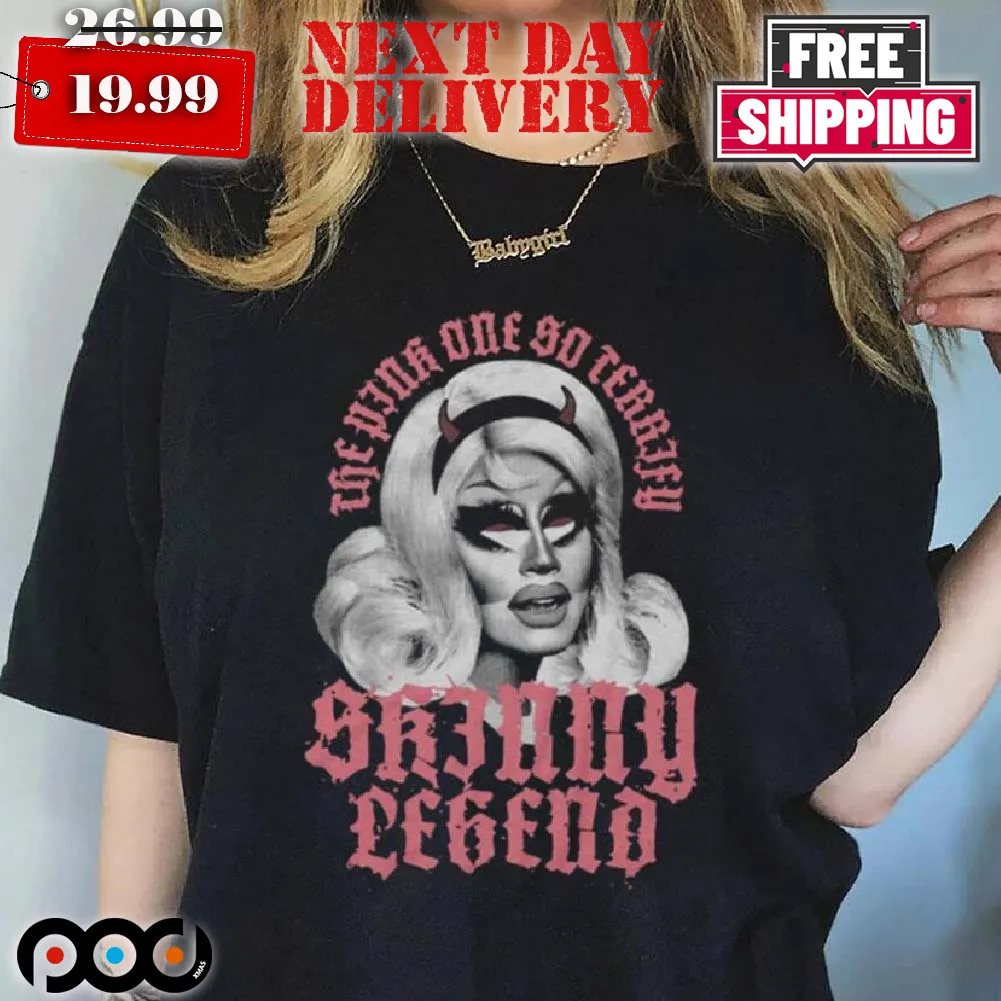 Trixie Mattel Skinny Legend Punk Metal Shirt