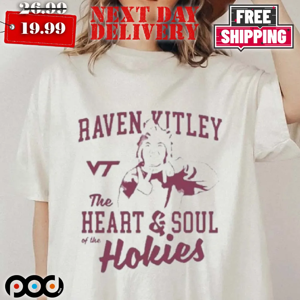 Virginia Tech Raven Kitley X Liz Kitley Shirt