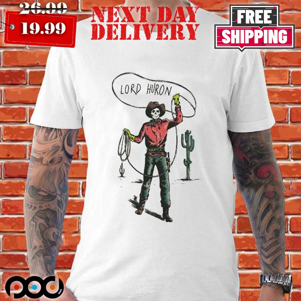 Lord Huron Skeleton Cowboy Shirt