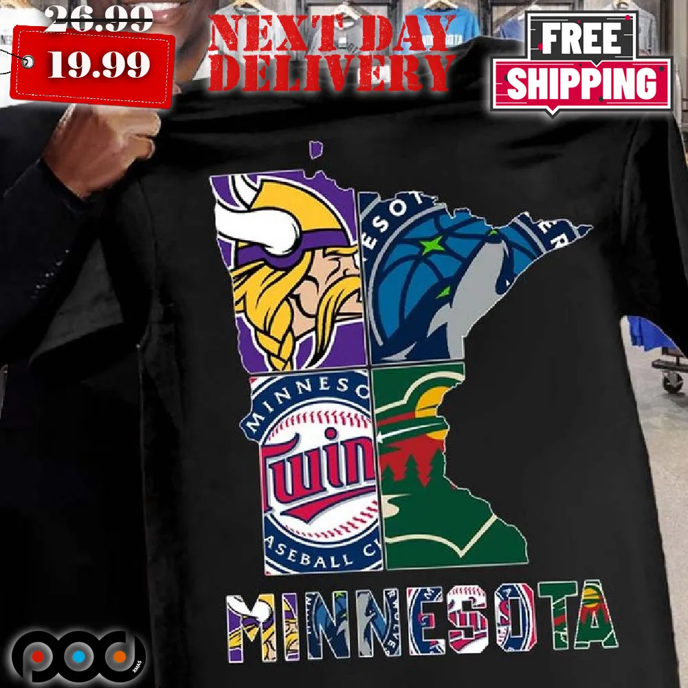 Minnesota Sport Teams For Life Shirt