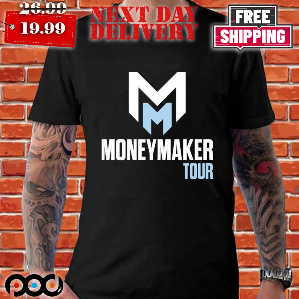 Mintzy Wearing Moneymaker Tour Shirt