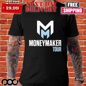 Mintzy Wearing Moneymaker Tour Shirt
