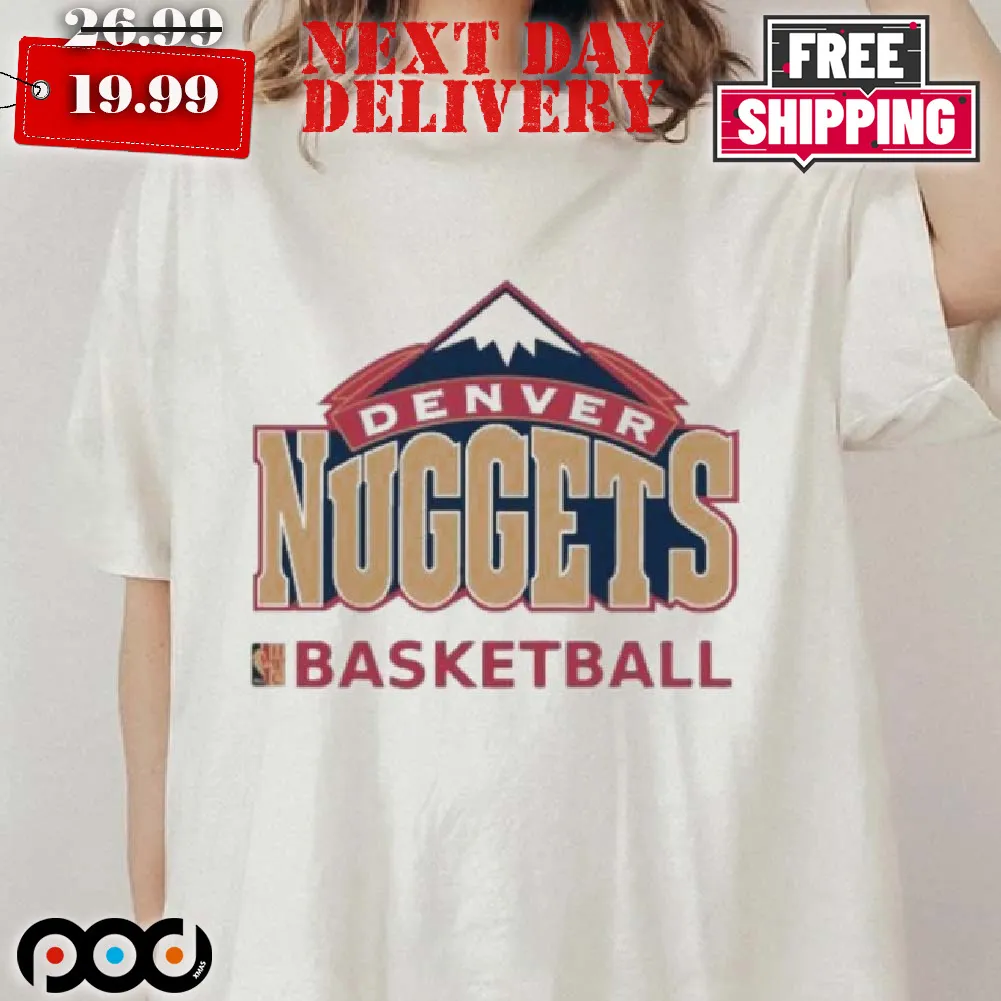 Mountain Top Snow Nuggets Vintage Mountain Basketball Shirt