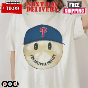 Philadelphia Phillies Smiley Face Shirt