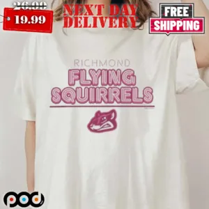 Richmond Flying Squirrels Girls Retrolight Shirt