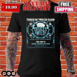 Tedeschi Trucks Band August 30 2024 Saratoga Springs Shirt
