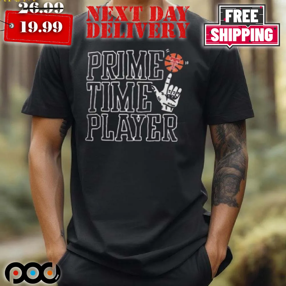 Texas Tech Red Raiders Prime Time Player Logo Shirt